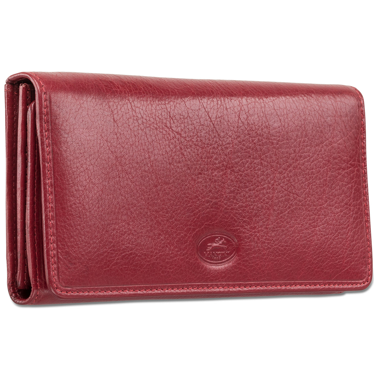 Mancini Equestrian 2 Ladies Rfid Secure Trifold Checkbook Wallet