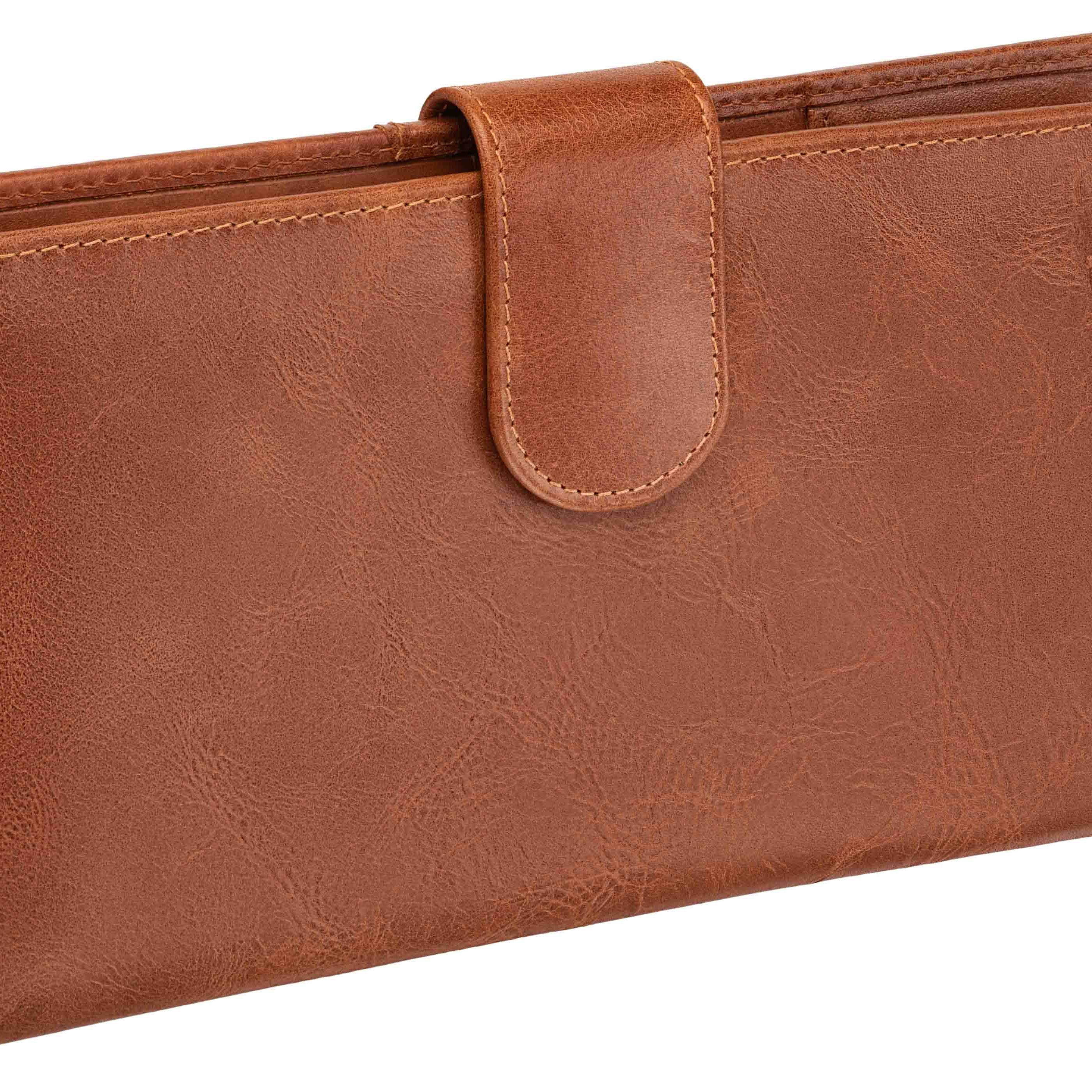 Mancini Casablanca RFID Secured Classic Passport/Travel Organizer