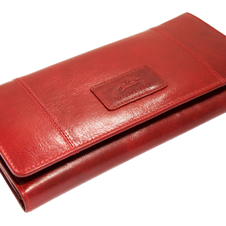 Mancini Casablanca Ladies' RFID Secured Trifold Wallet