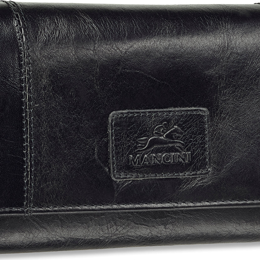Mancini Casablanca Ladies' Trifold Wallet