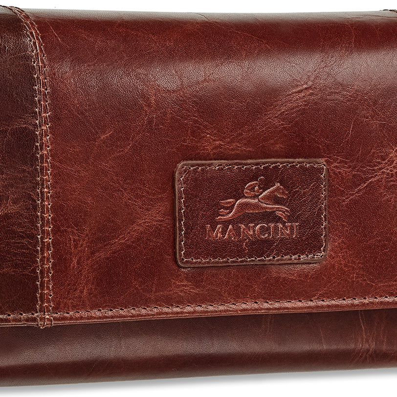 Mancini Casablanca Ladies' Trifold Wallet