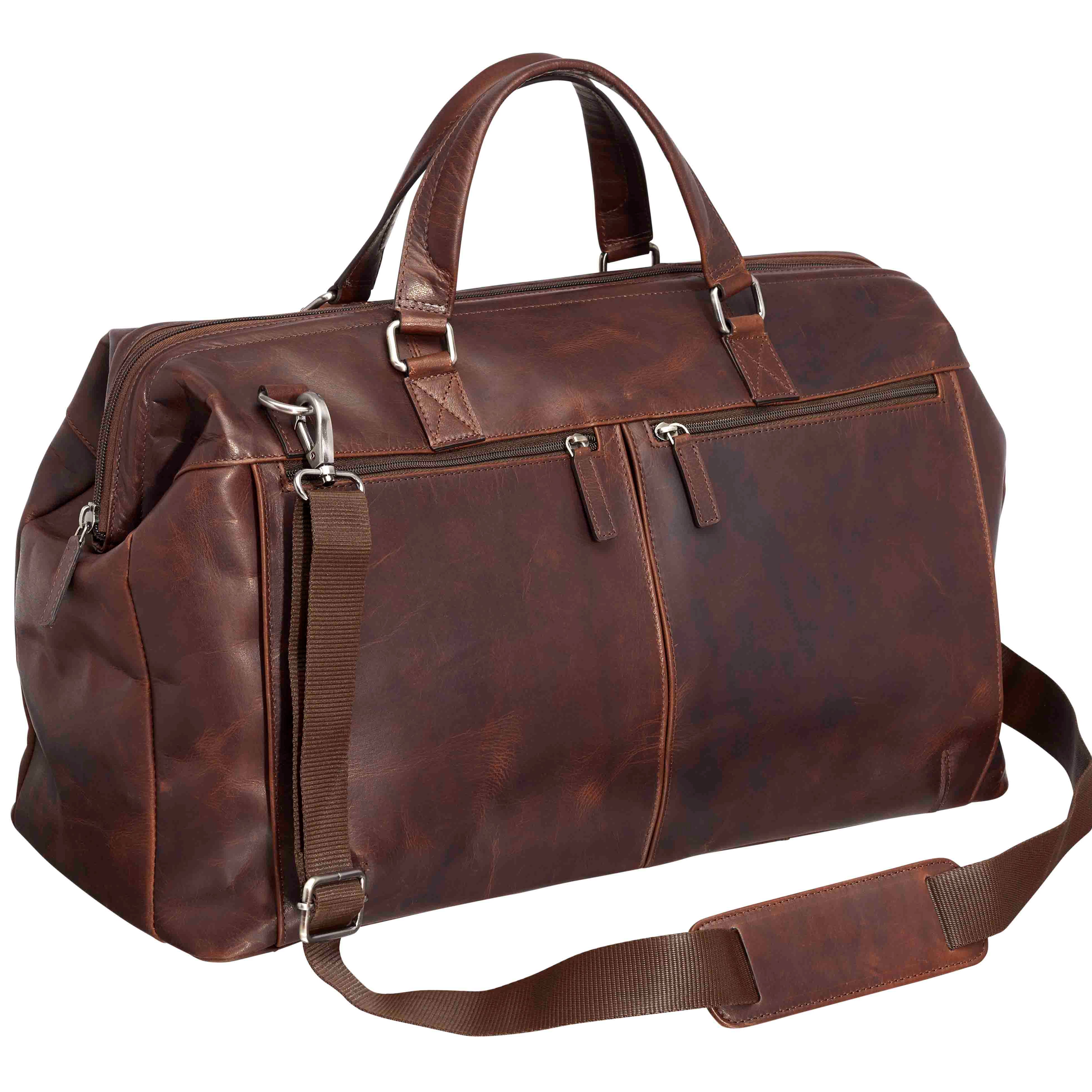 Mancini Buffalo Classic Carry On Duffle Bag