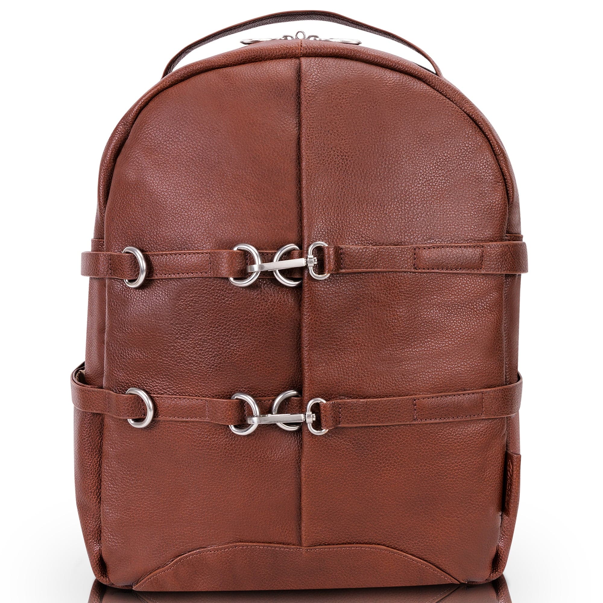 McKlein U Series Oakland 15" Business Casual Laptop and Tablet Leather Backpack