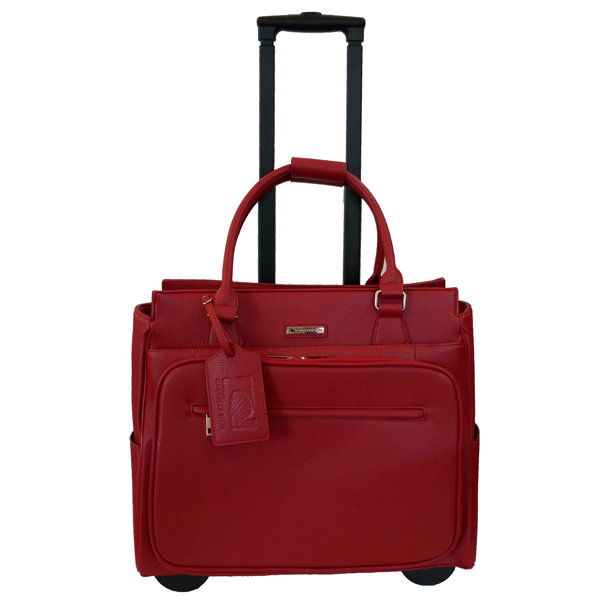 Cabrelli & Co. Fashion Executives Piper Pebble 15"Rolling Briefcase