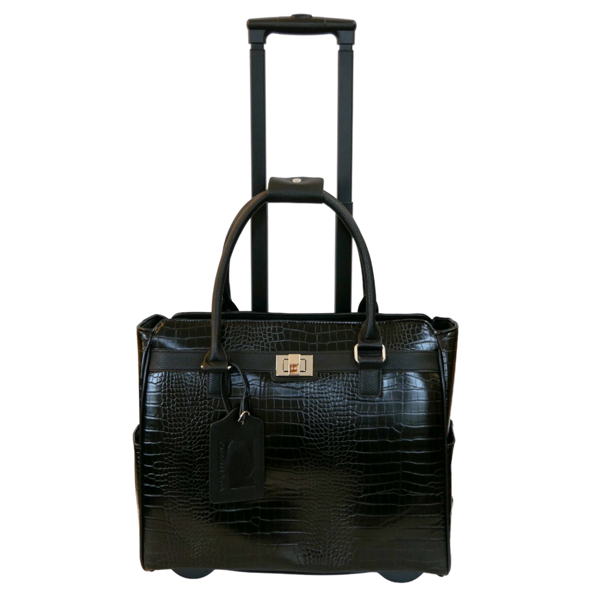 Cabrelli Cassandra Croc Roller Briefcase