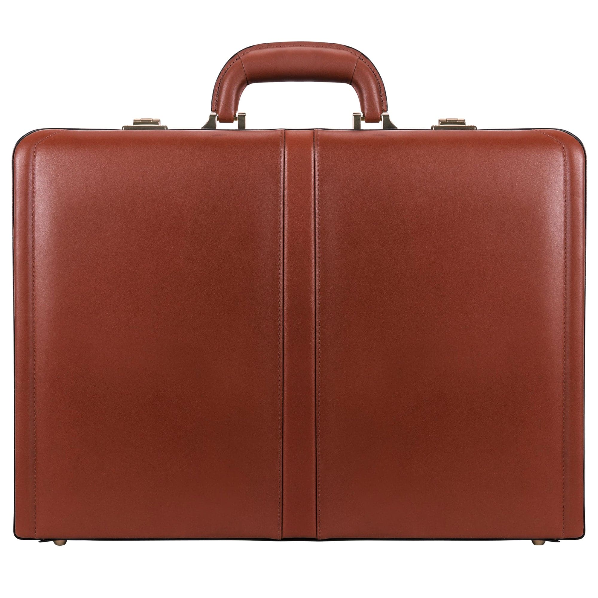 McKlein USA Harper 4.5" Leather Expandable Attache Briefcase