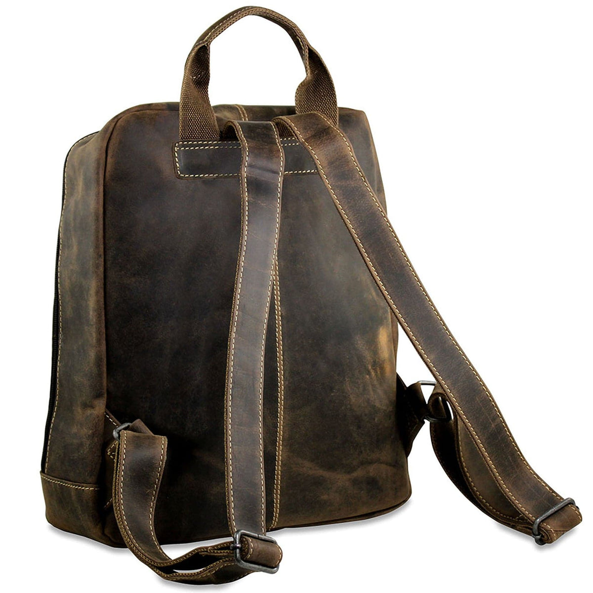 Jack Georges Arizona Leather Laptop Backpack