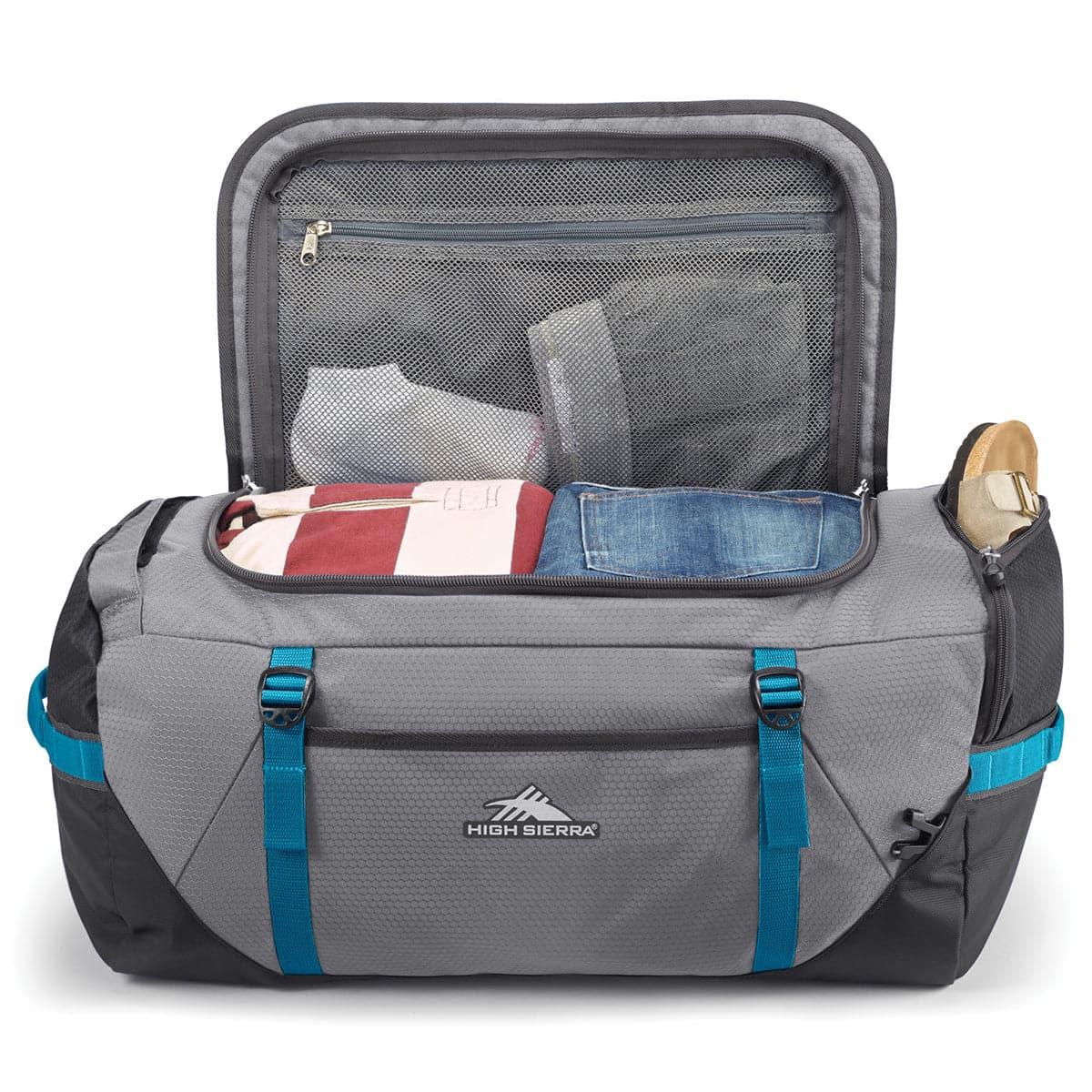 High Sierra Fairlead Travel Duffel Backpack