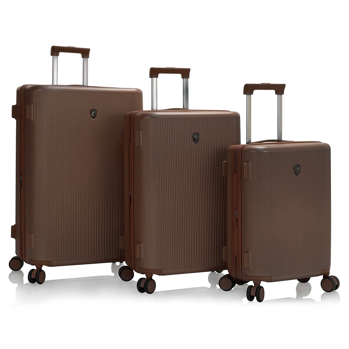 Heys Earth Tones 3 Piece Spinner Luggage Set