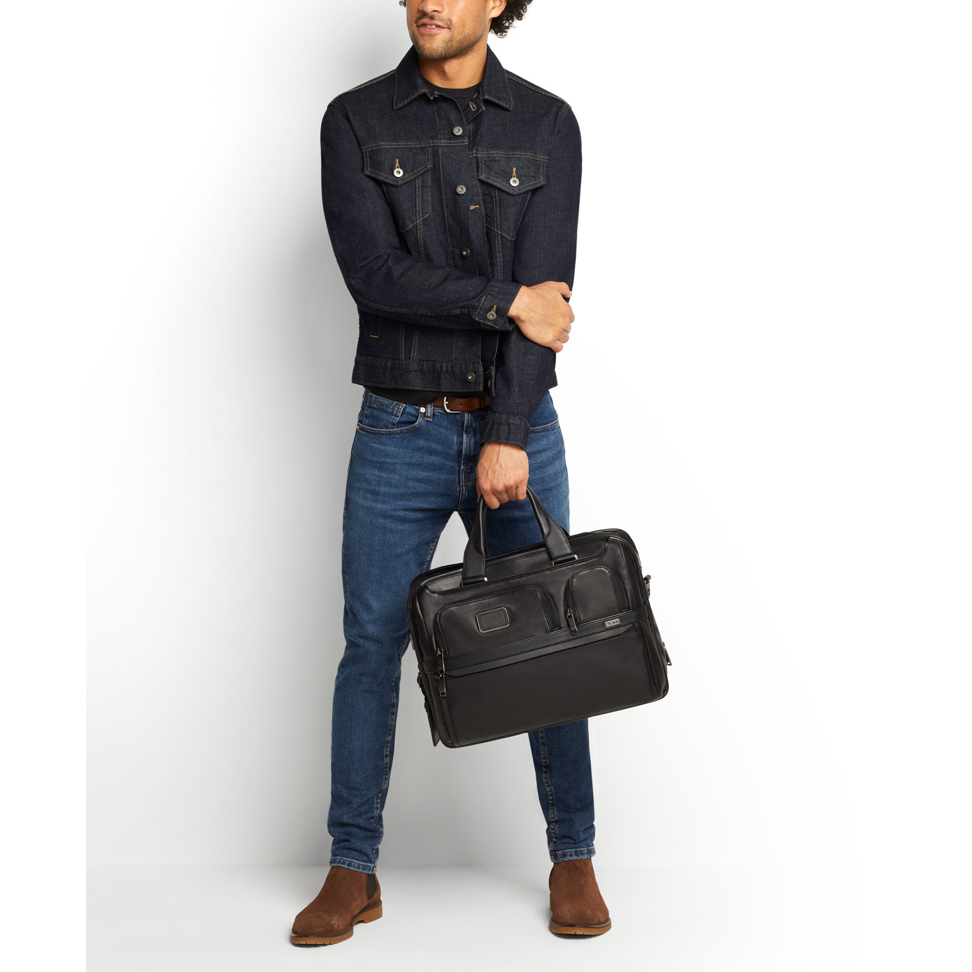Tumi Alpha 3 Laptop Briefcase – bagdUp