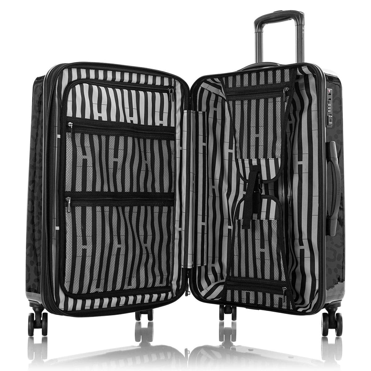 Heys 26" Leopard Fashion Spinner Luggage