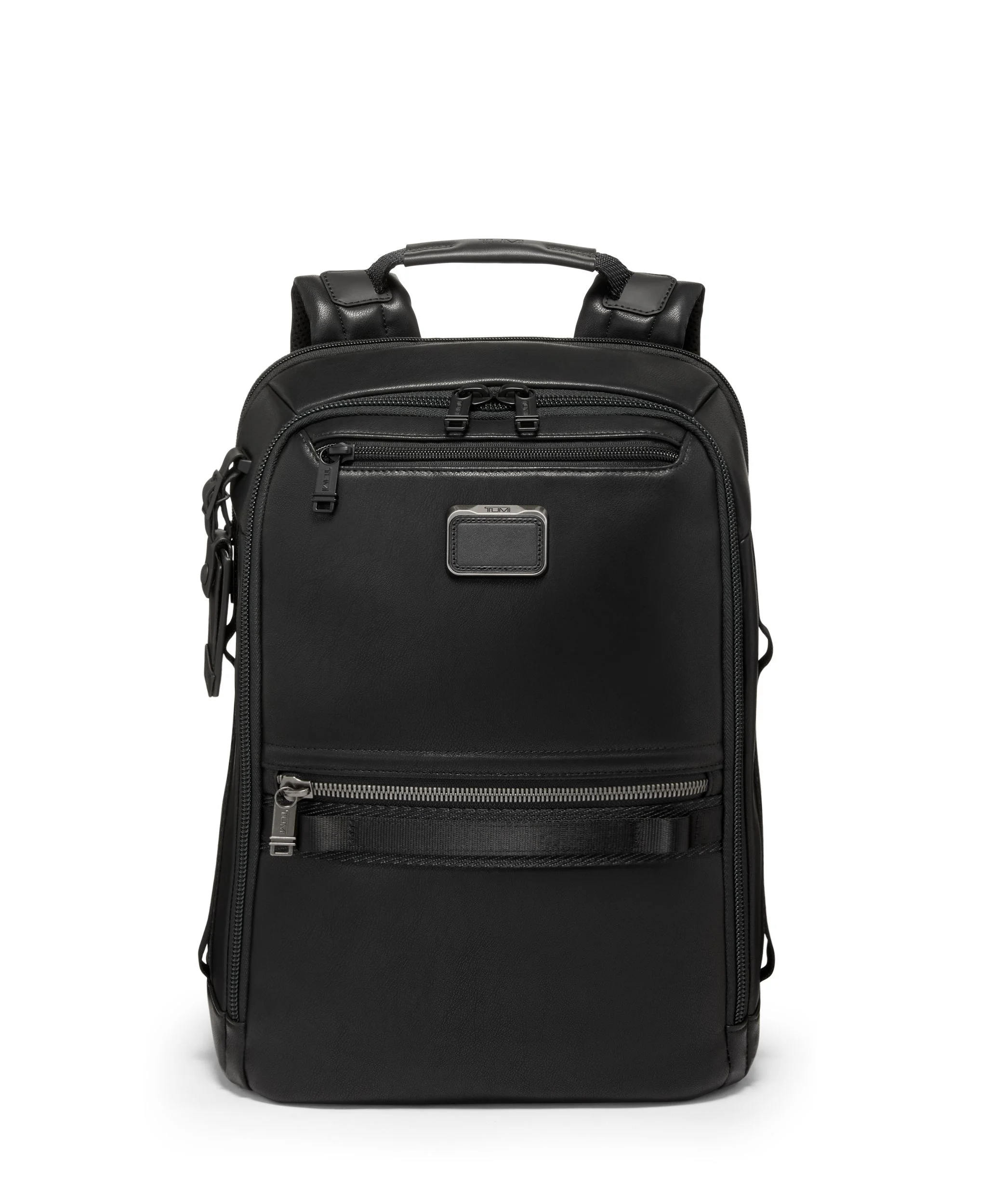 Tumi Alpha Bravo Leather Dynamic Backpack