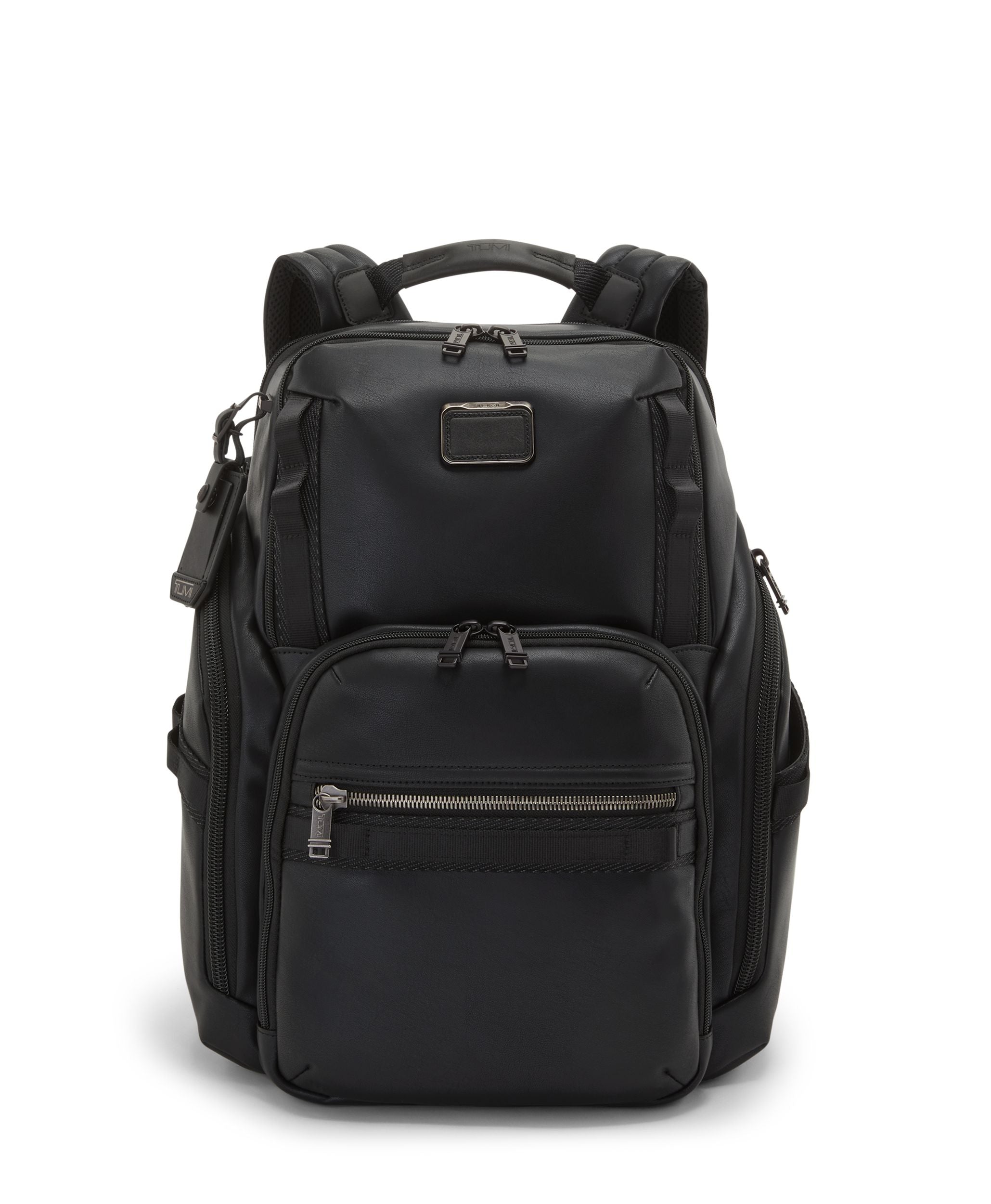 Tumi Alpha Bravo Leather Search Backpack