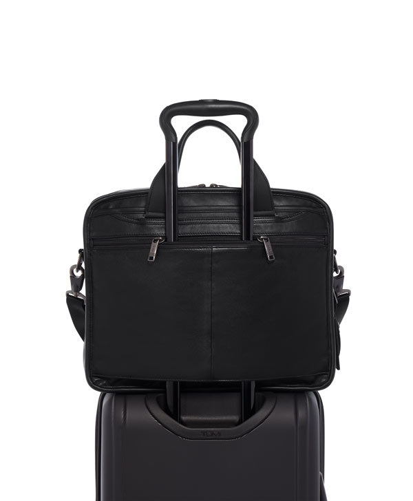 Tumi Alpha 3 Organizer Briefcase - Black – bagdUp