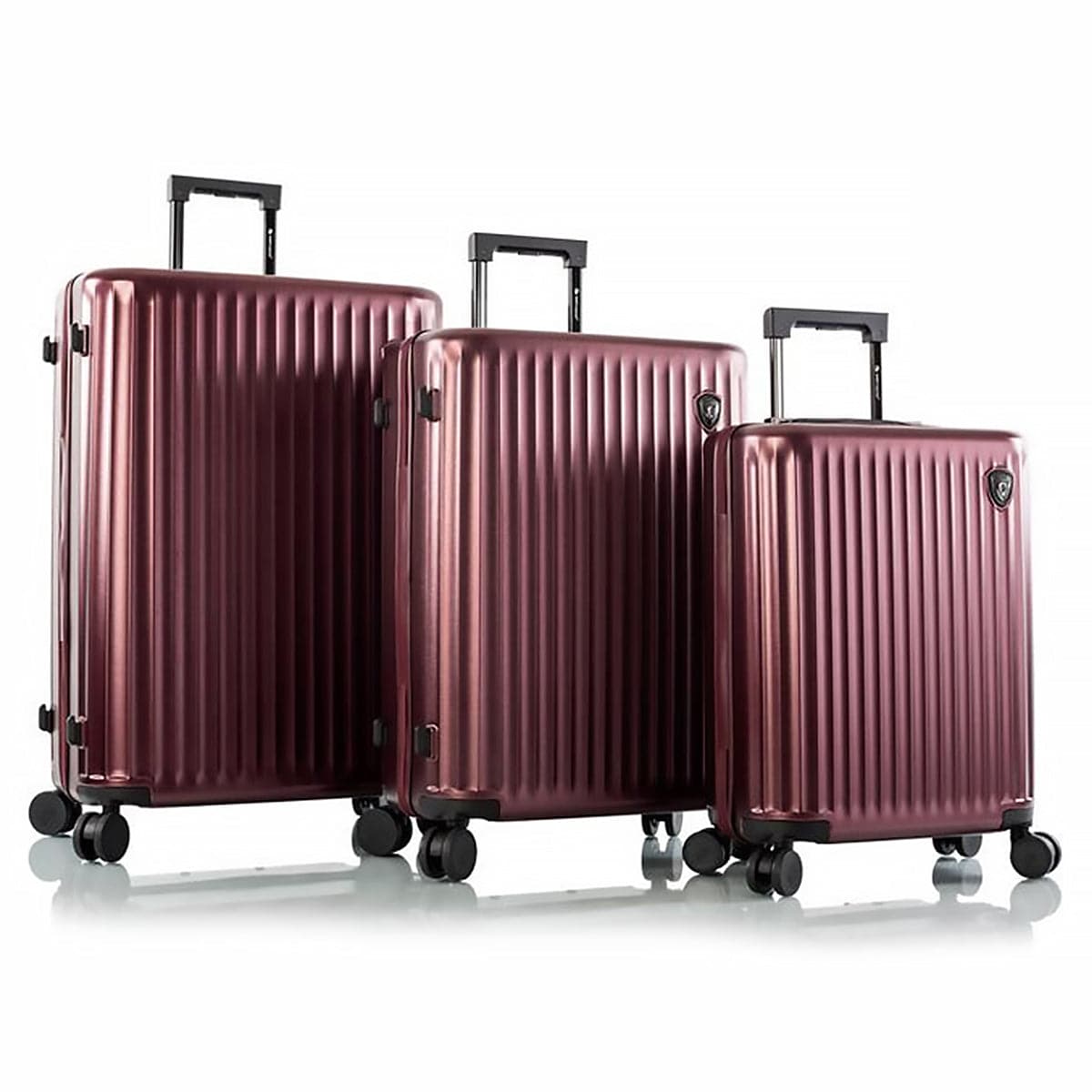 Heys SmartLuggage 3 Piece Spinner Luggage Set - Airline Approved