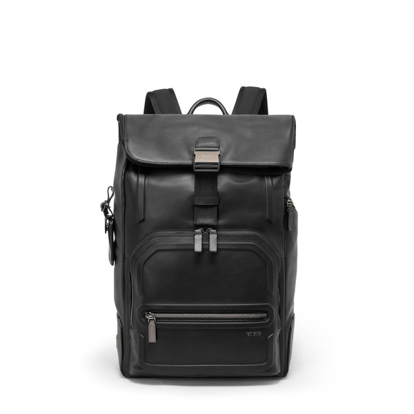 TUMI Harrison Osborn Roll Top Backpack Black