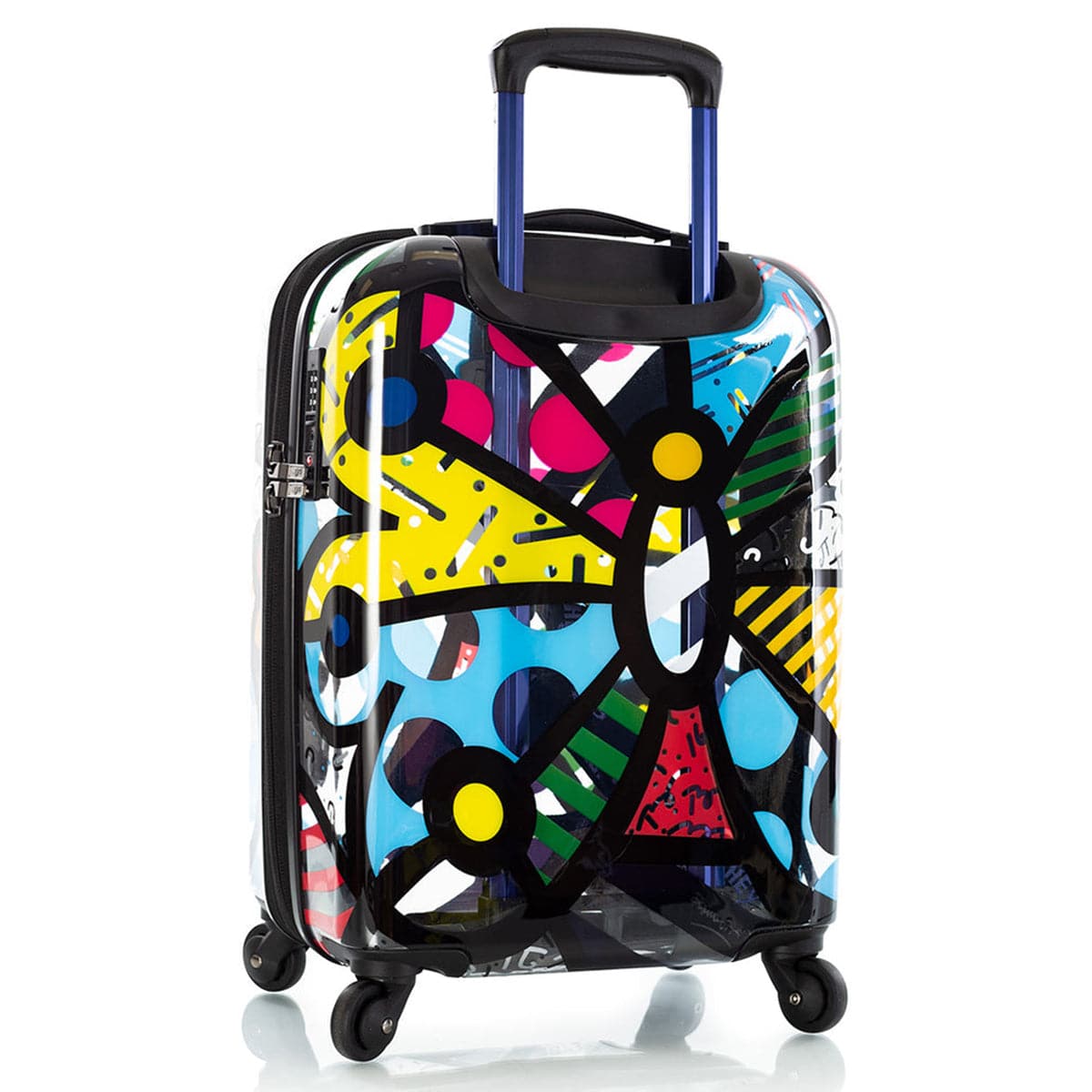 Heys Britto 21" Transparent The Art of Modern Travel Carry-On Luggage