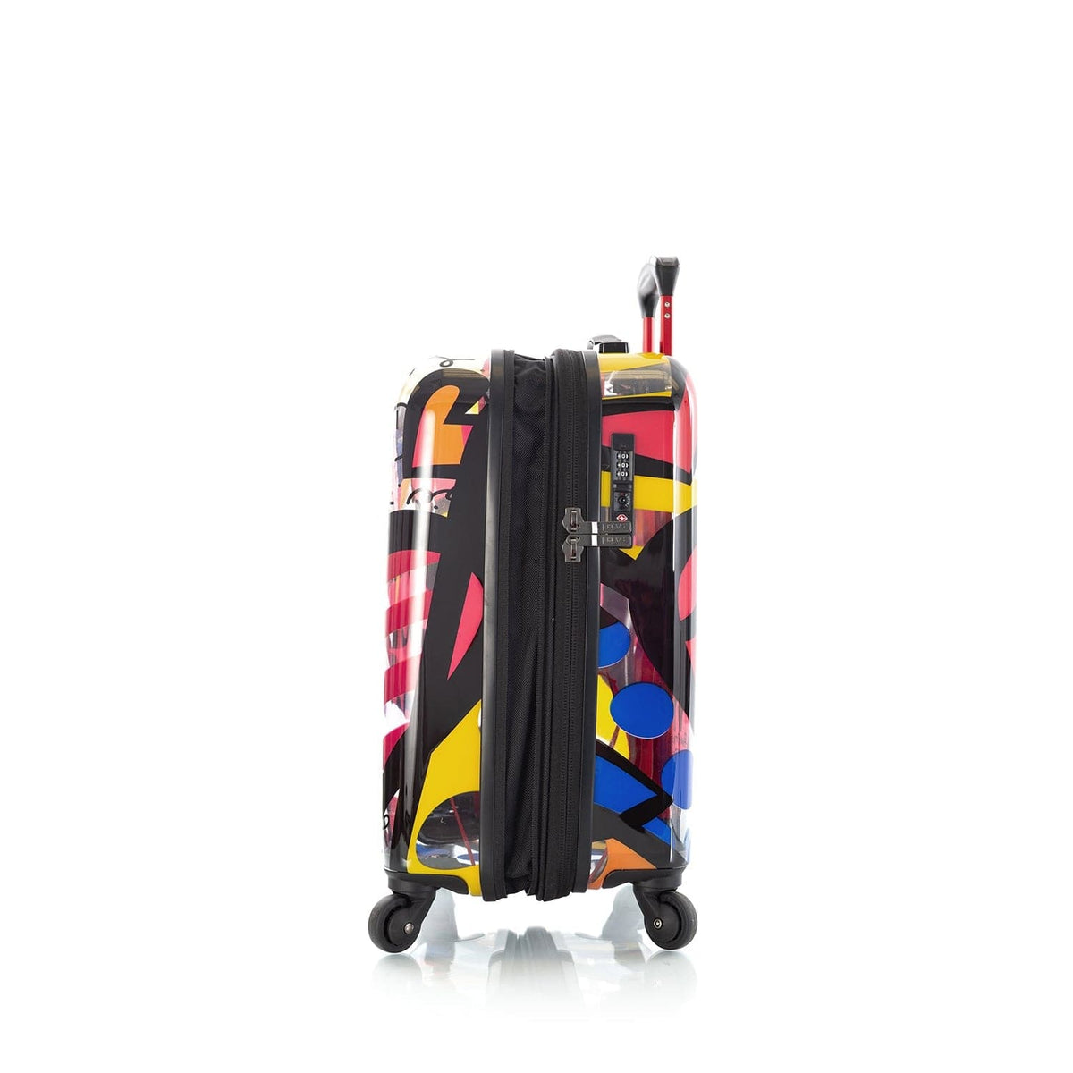 Heys Britto 21" Transparent The Art of Modern Travel Carry-On Luggage
