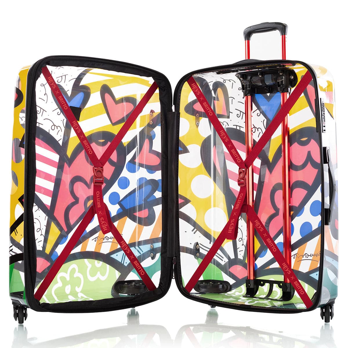 Heys Britto 30" Transparent The Art of Modern Travel Luggage