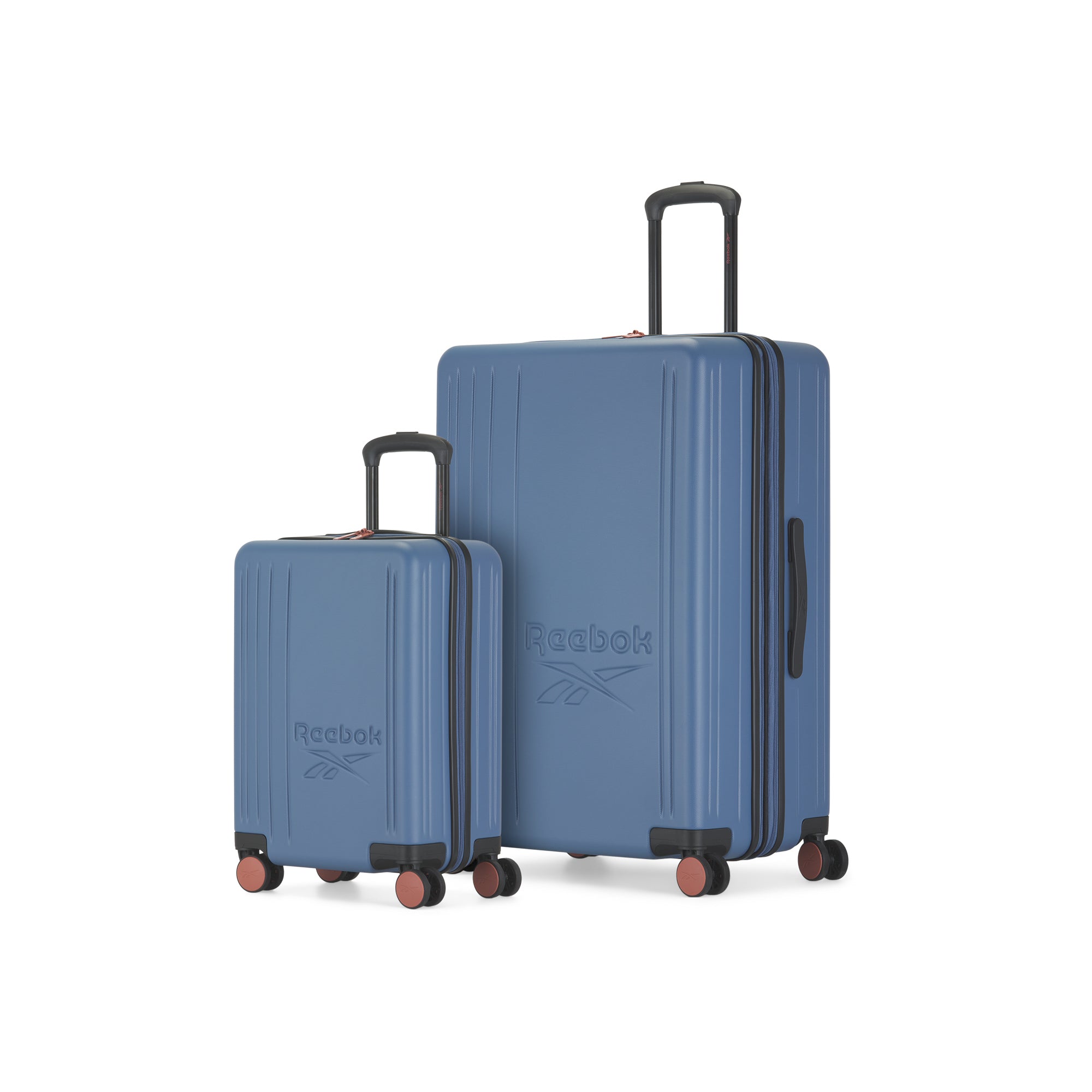 Reebok Achievement 2 Piece Luggage Set in Blue – bagdUp