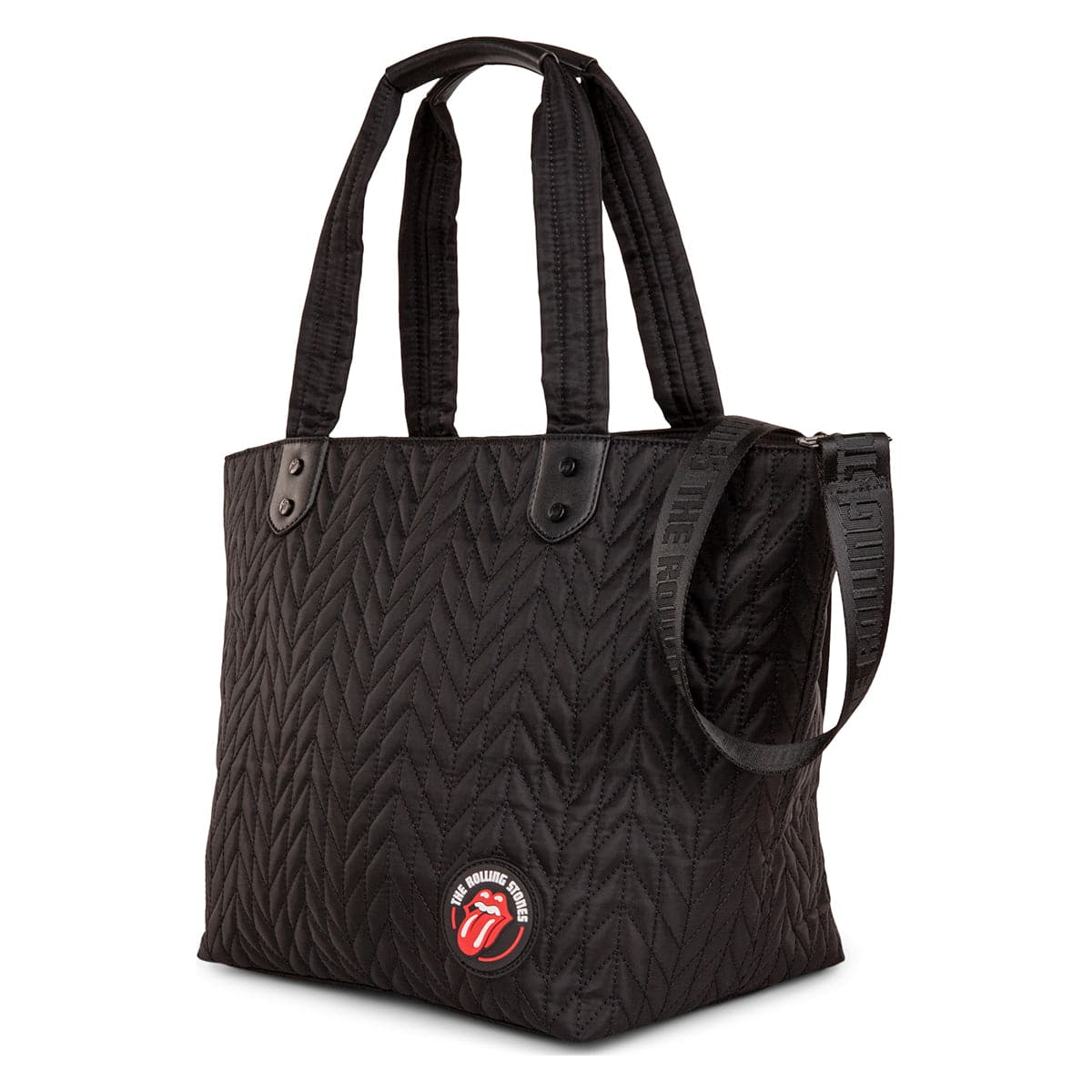 The Rolling Stones Iconic Quilted Tote Bag
