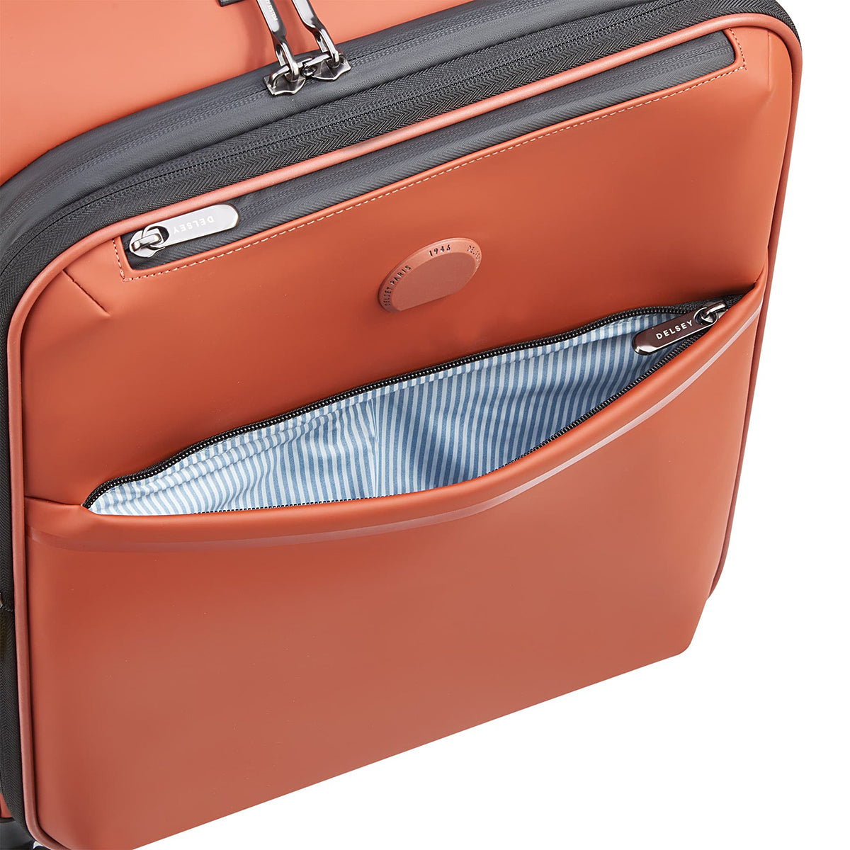 Delsey Turenne Soft Expandable Carry-On Spinner Luggage