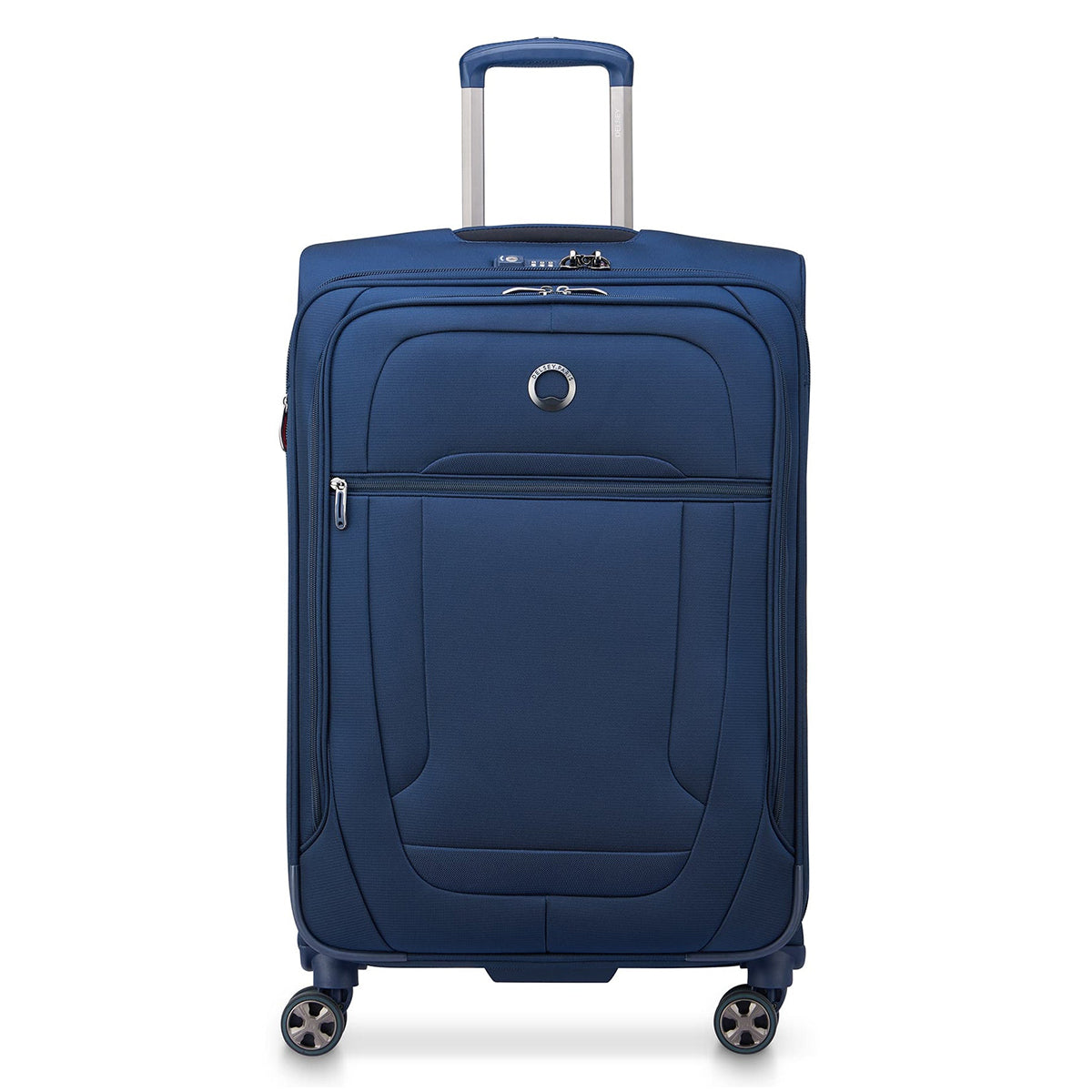 Delsey Helium DLX Checked Expandable Spinner- 25" Medium