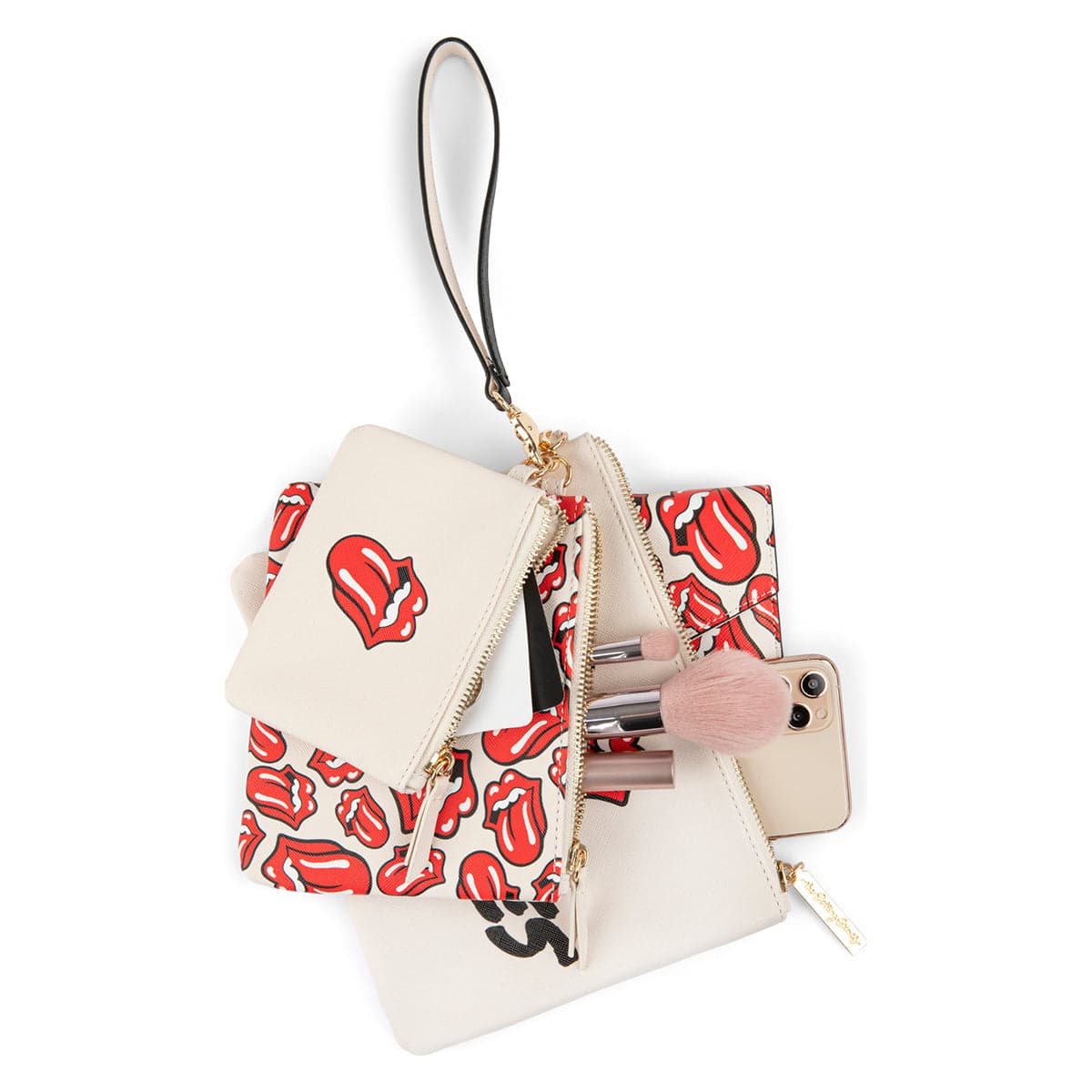 The Rolling Stones The Cult Triple Pouch Set