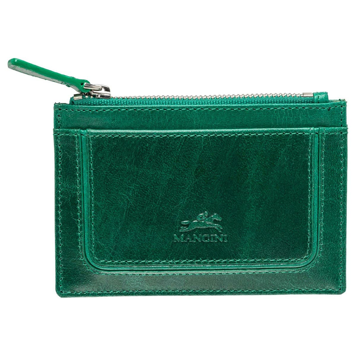 Mancini South Beach RFID Secure Card Case and Coin Pocket