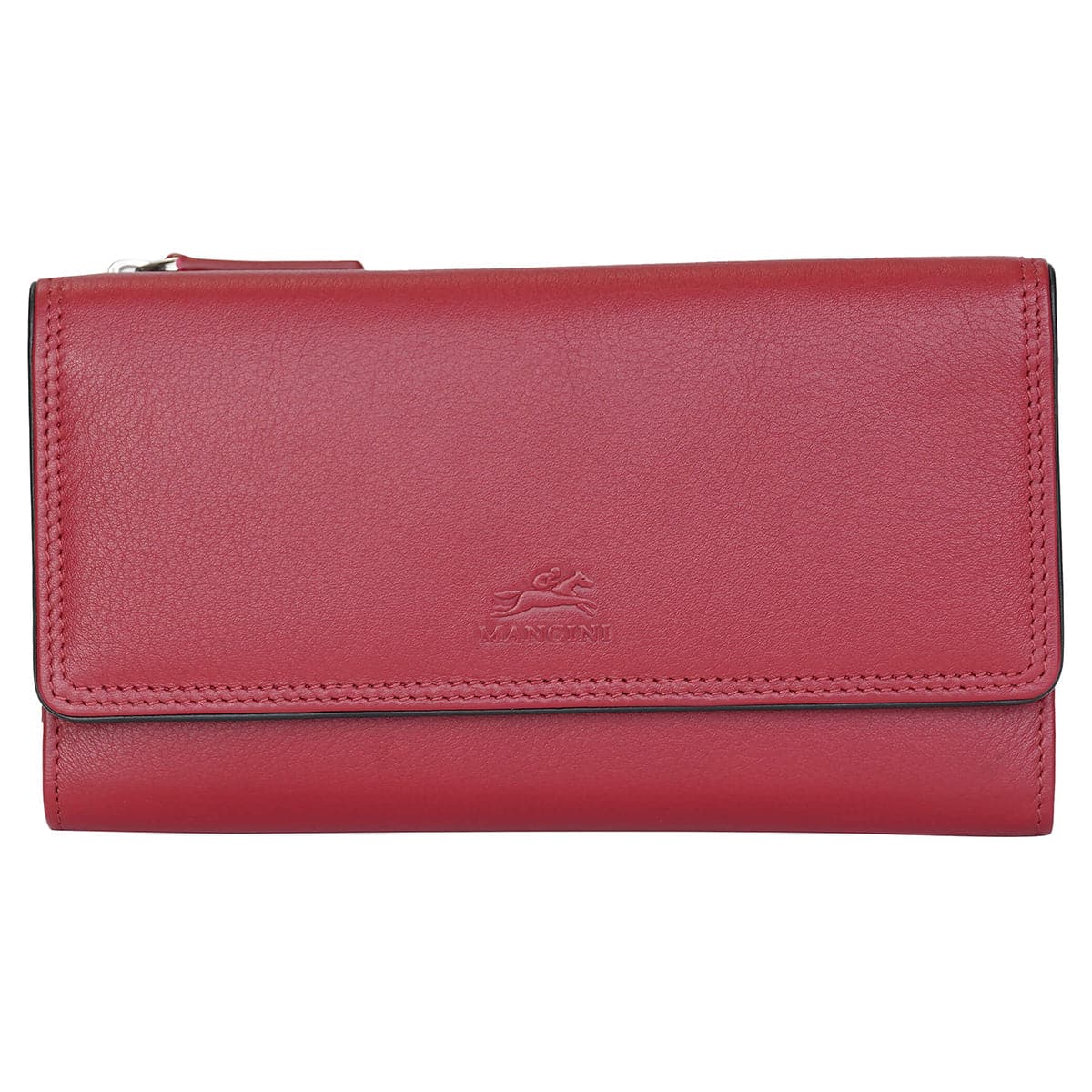 Mancini Sonoma Women’s Medium Clutch Wallet with Enhanced RFID Protection