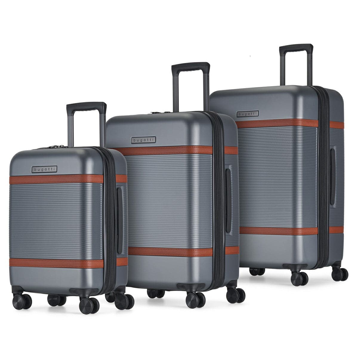 Bugatti Wellington 3 Piece Hard Side Luggage Set - Thumbnail 2