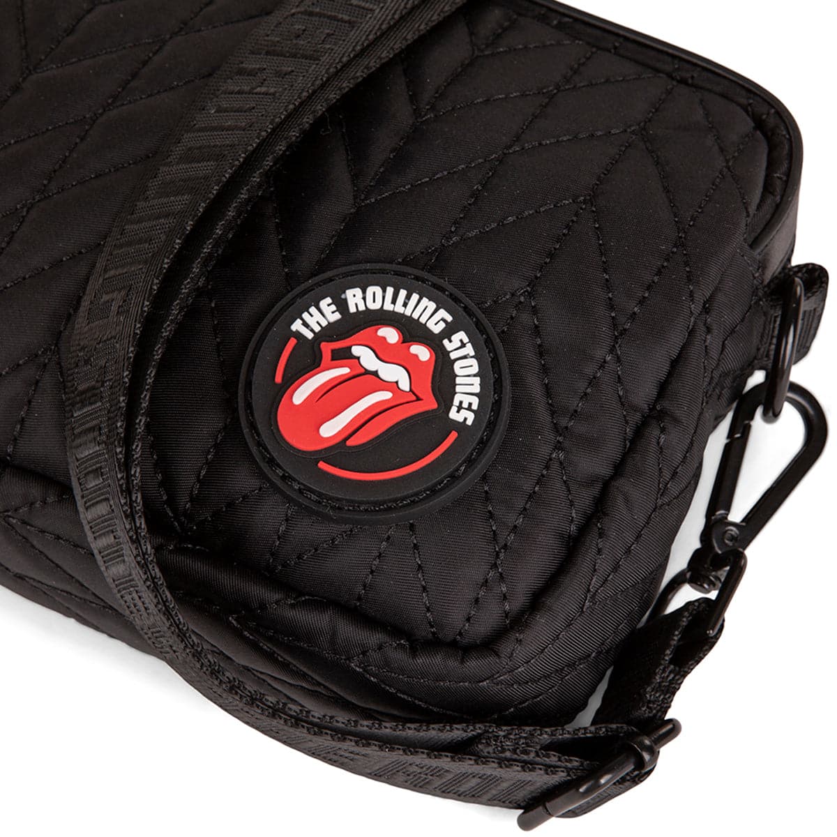 The Rolling Stones Iconic Quilted Crossbody Bag