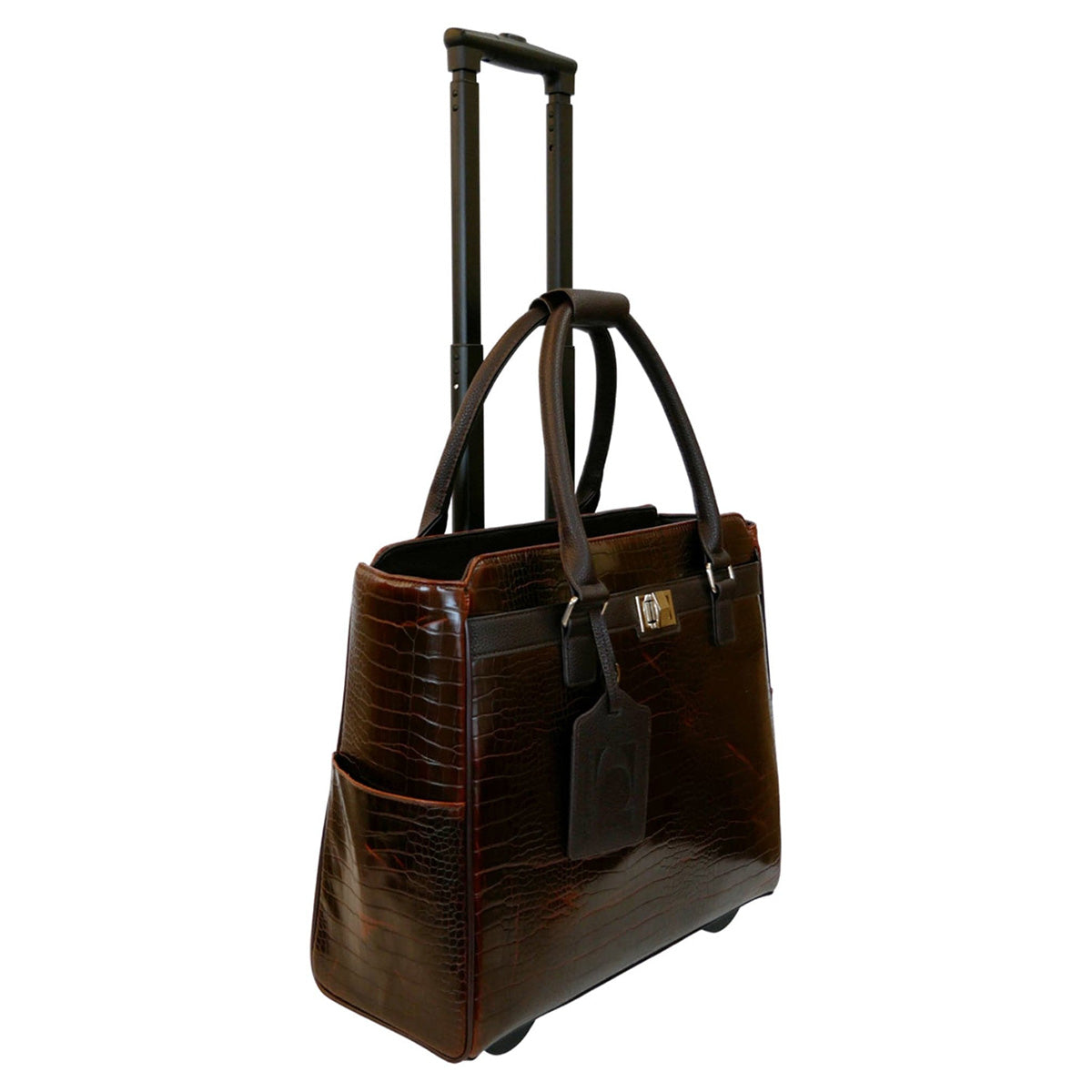 Cabrelli Cassandra Croc Roller Briefcase