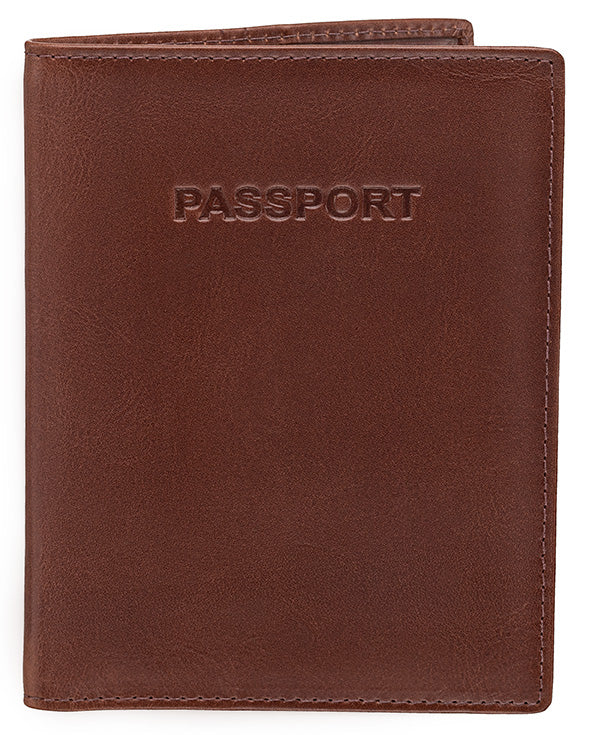 Mancini Casablanca RFID Secured Passport Holder