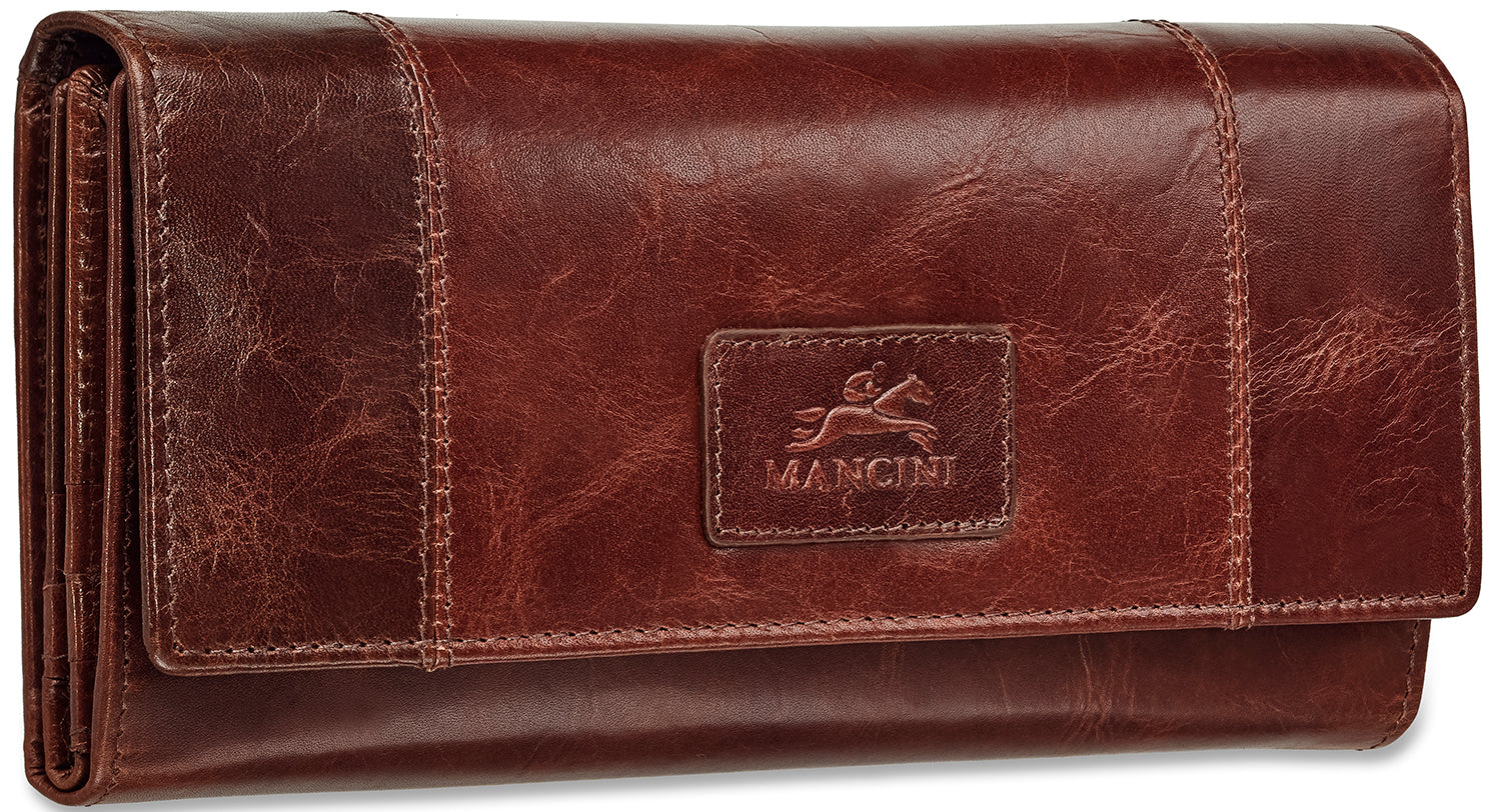 Mancini Casablanca Ladies' Trifold Wallet