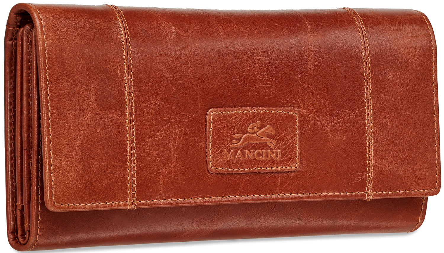 Mancini Casablanca Ladies' Trifold Wallet