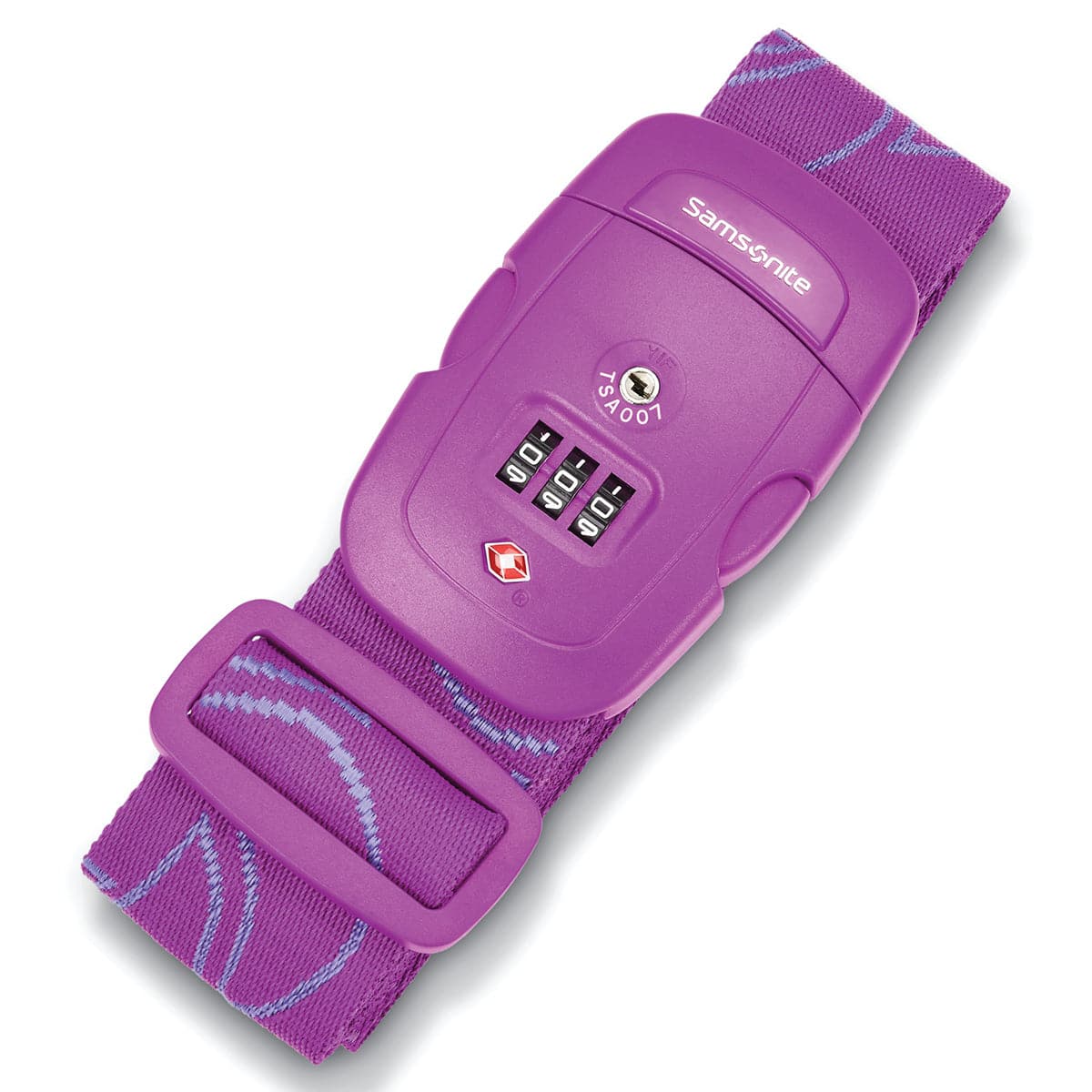 3 Dial Travel Sentry Combination Luggage Strap - Thumbnail 2