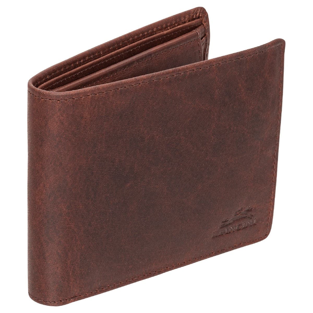Mancini Buffalo RFID Secure Wallet with Coin Pocket