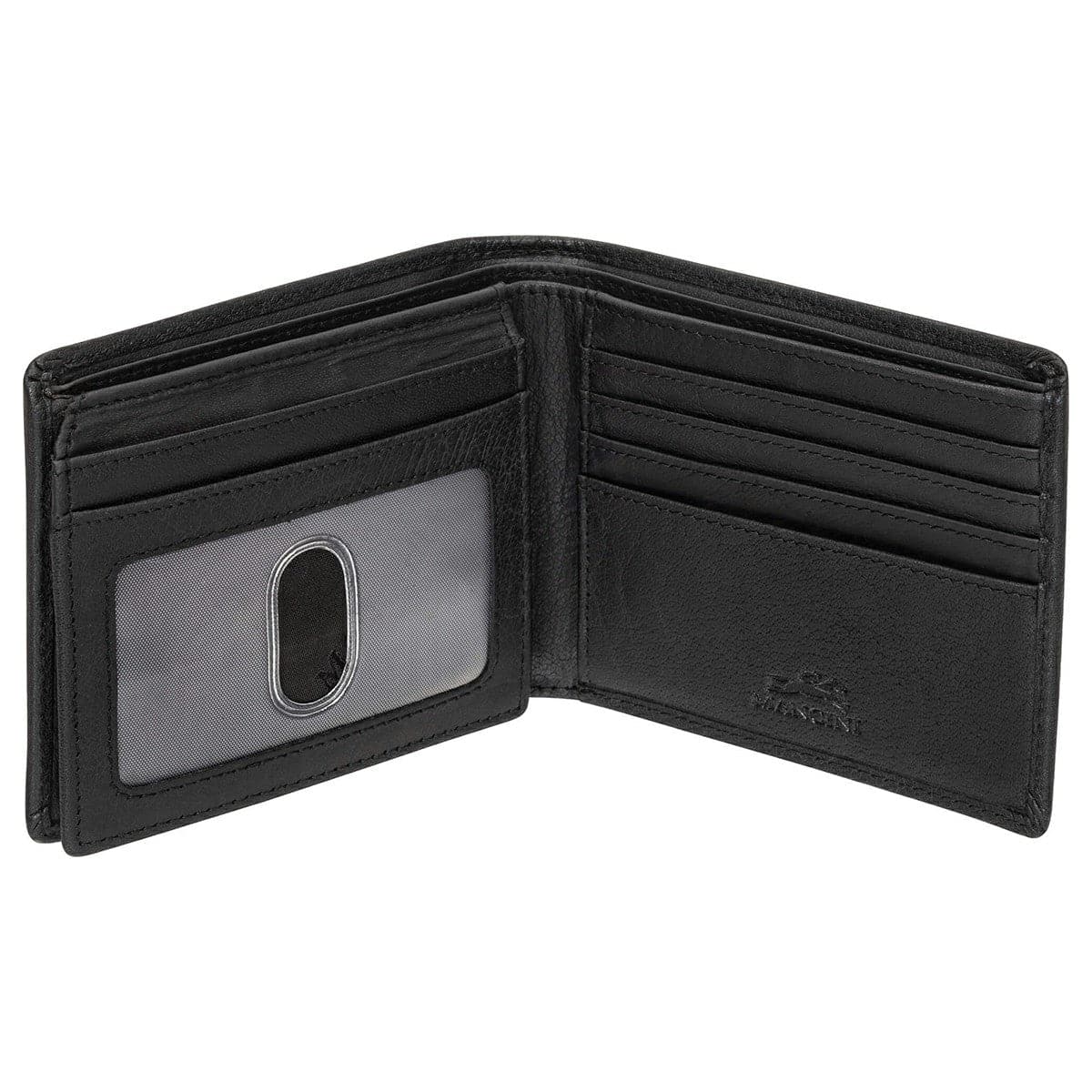 Mancini Buffalo RFID Secure Left Wing Billfold Wallet