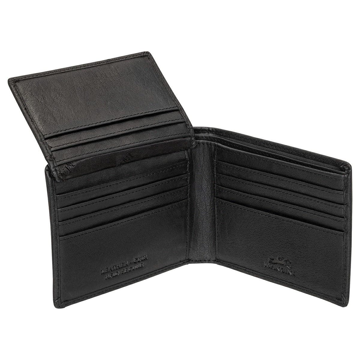 Mancini Buffalo RFID Secure Left Wing Billfold Wallet