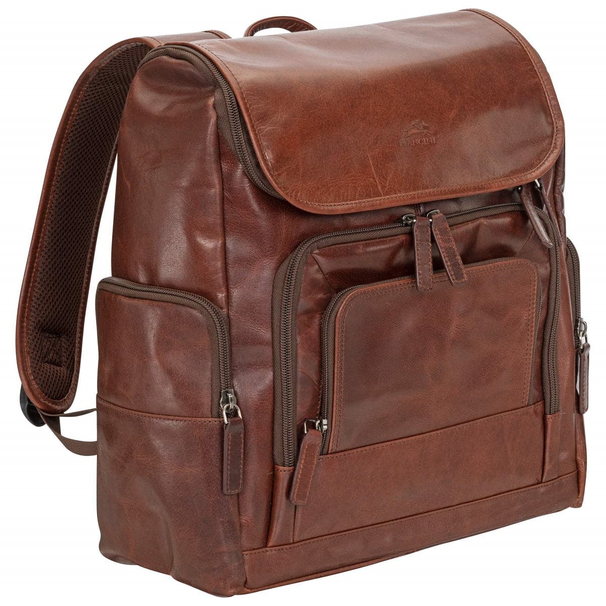 Mancini Buffalo Backpack for 15.6" Laptop and Tablet