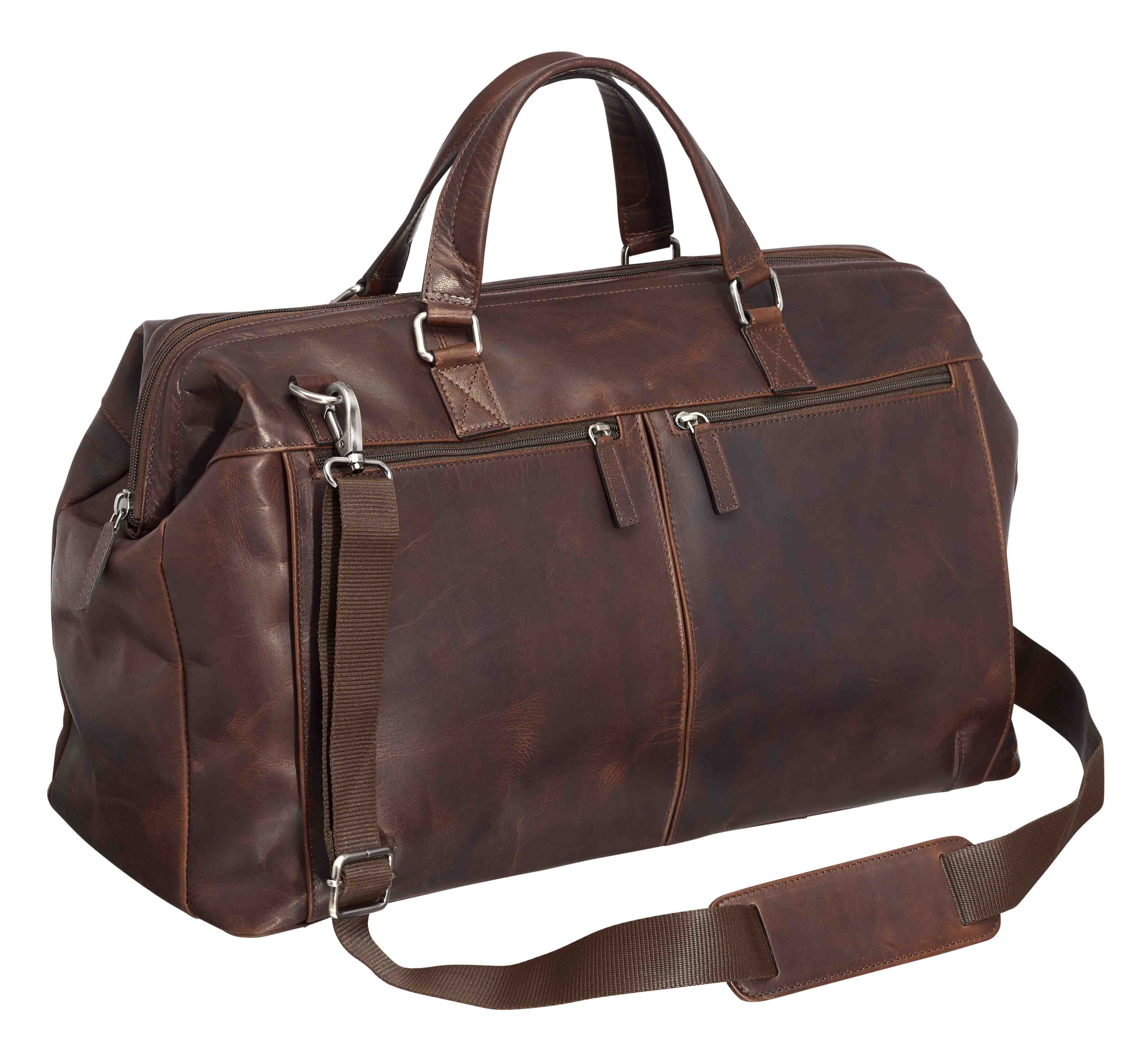 Mancini Buffalo Classic Carry On Duffle Bag