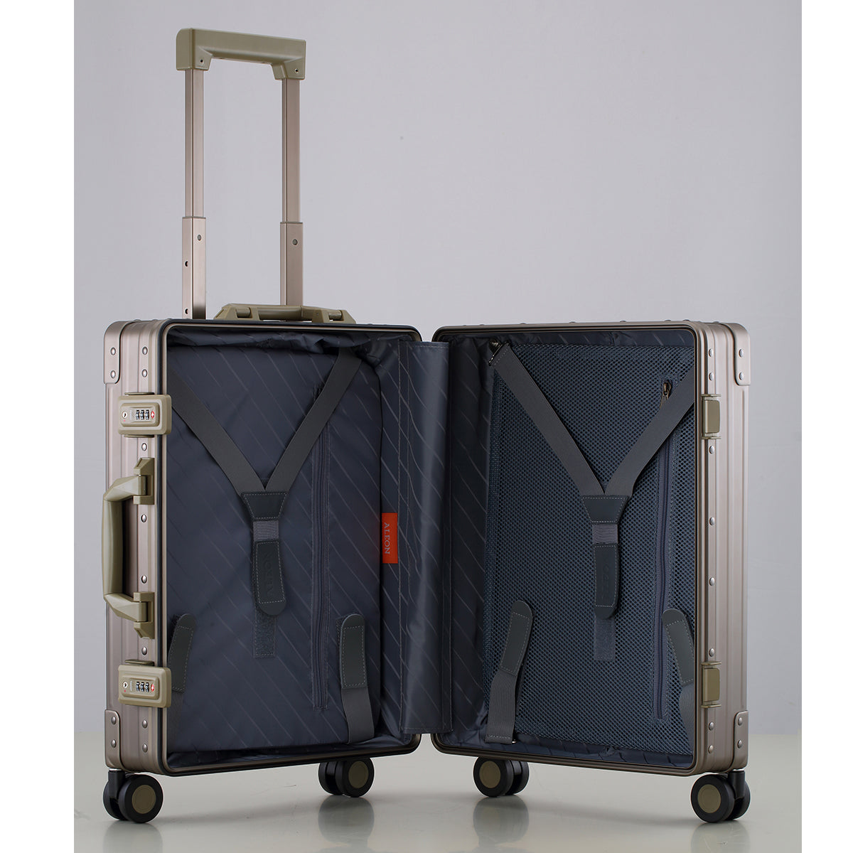 Aleon 21″ Aluminum International Carry-On Luggage