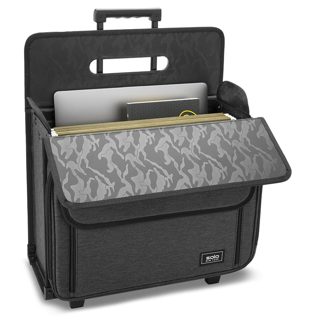 Solo Morgan Rolling Catalog Briefcase