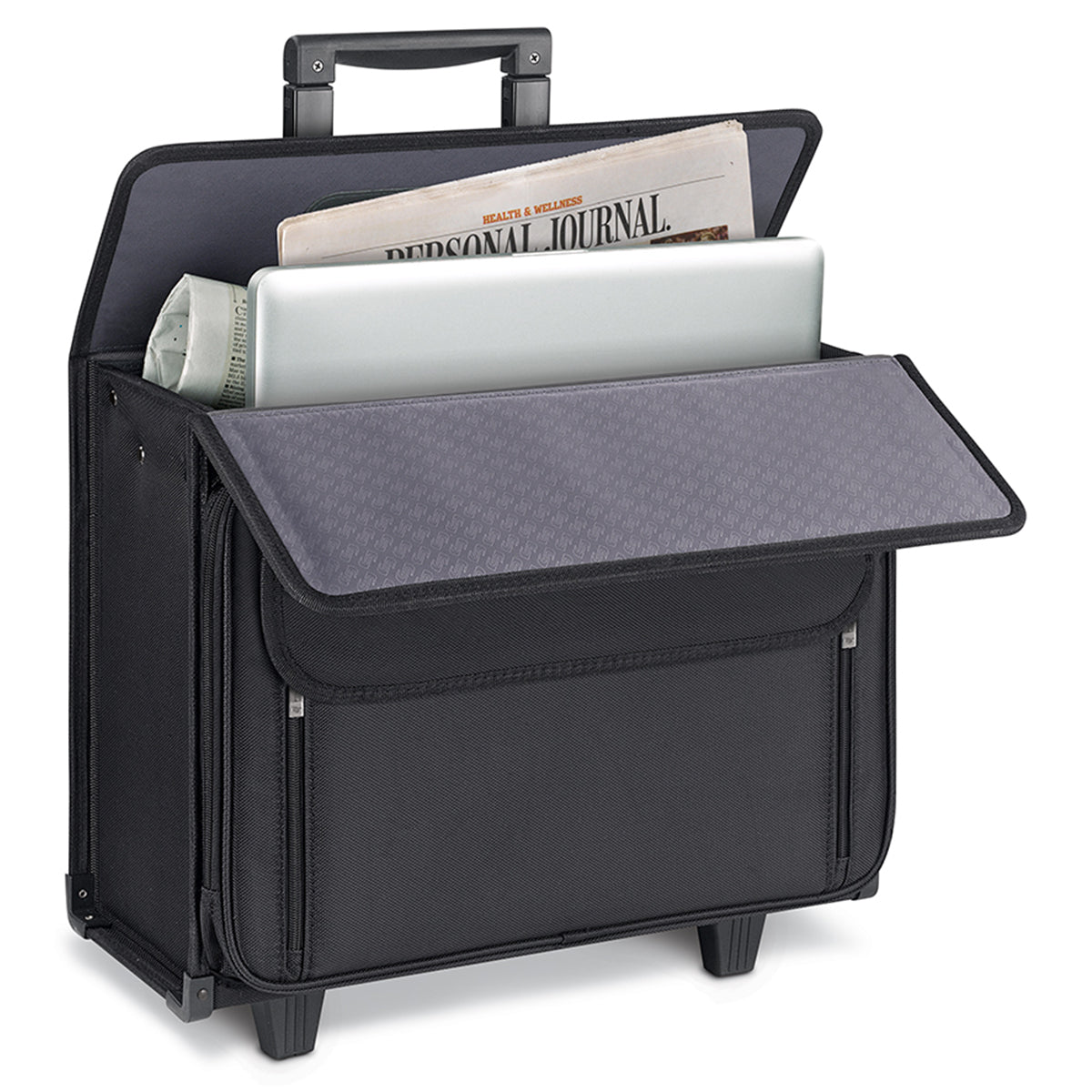 Solo Morgan Rolling Catalog Briefcase