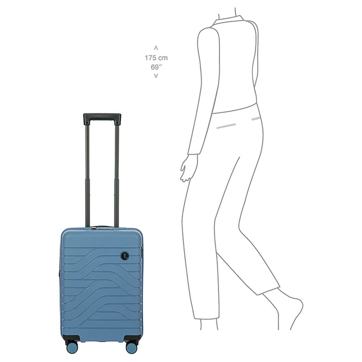 Bric's Ulisse 21" Expandable Spinner Luggage