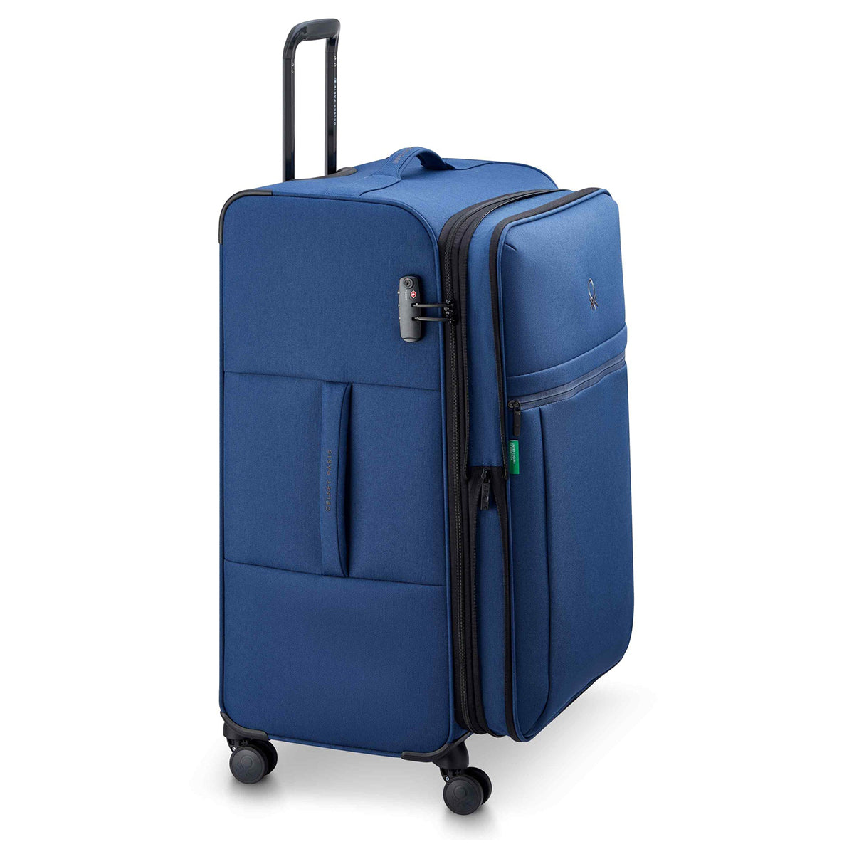 Delsey Benetton BE Large Expandable Spinner Luggage