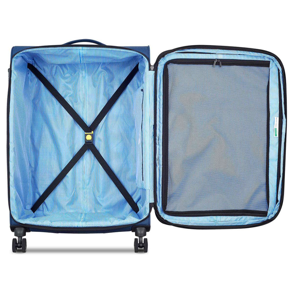 Delsey Benetton BE Large Expandable Spinner Luggage