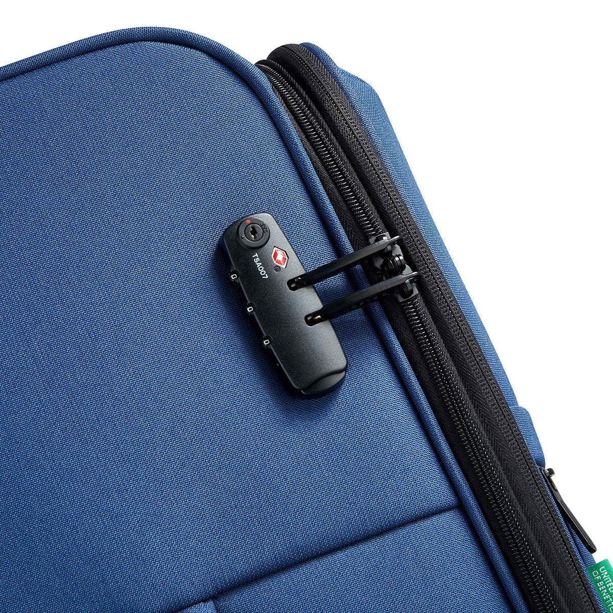 Delsey Benetton BE Large Expandable Spinner Luggage