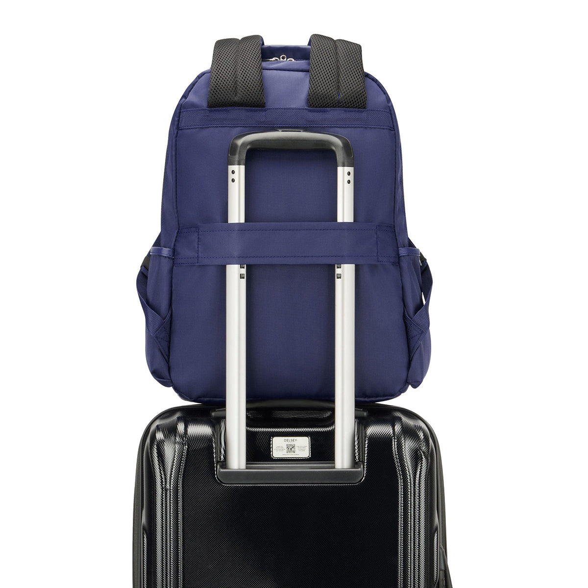 Delsey Benetton Color Block Tote Laptop Backpack